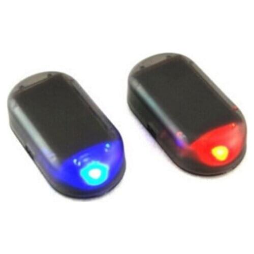 1PCS Universal Solar Power Car Alarm Lamp Security System Warning Theft Flash For Daewoo Matiz Nexia Nubira Sens Tosca Winstorm