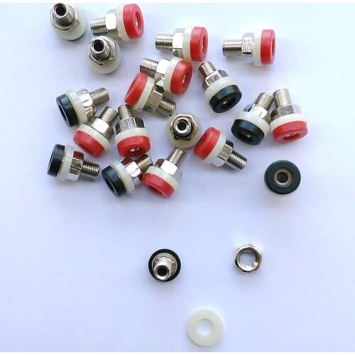 20 PCS 2mm jack banana socket for Power Cables Test probe 2.0mm Binding Posts