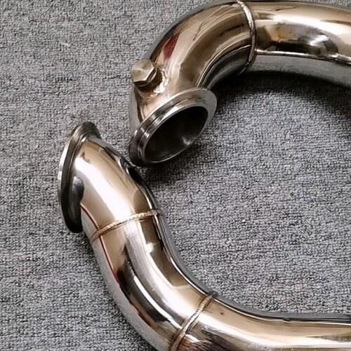 3inch cast catless downpipe for bmw e90 e92 n54 engine