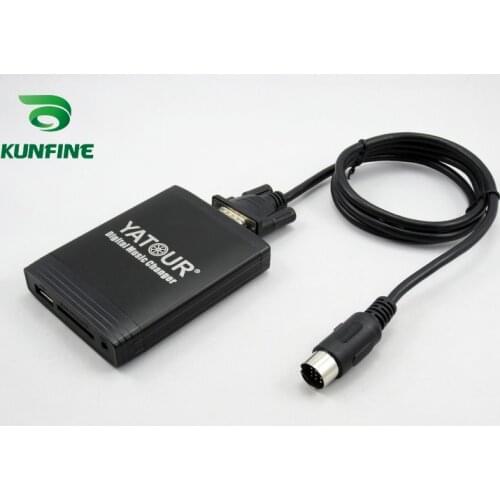 Car Digital Music Changer Adapter USB SD Aux MP3 Interface Car Stereo For Hyundai 13 Pin Bluetooth Phone Mould&Controller Option