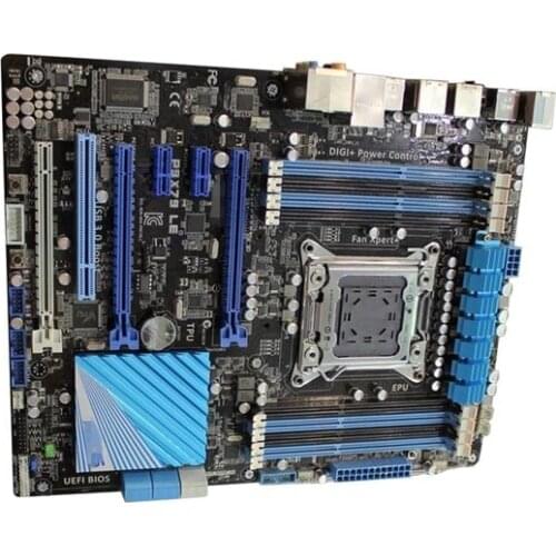 For ASUS P9X79 LE Original Used Desktop X79 X79M 2011 Socket LGA 2011 Core i7 LGA2011 DDR3 Motherboar