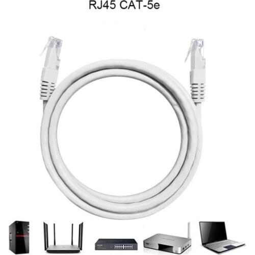 Ethernet Cable RJ45 Cat5e Lan Cable UTP CAT 5e RJ 45 Network Cable Patch Cord For Desktop Computers Laptop Modem Router