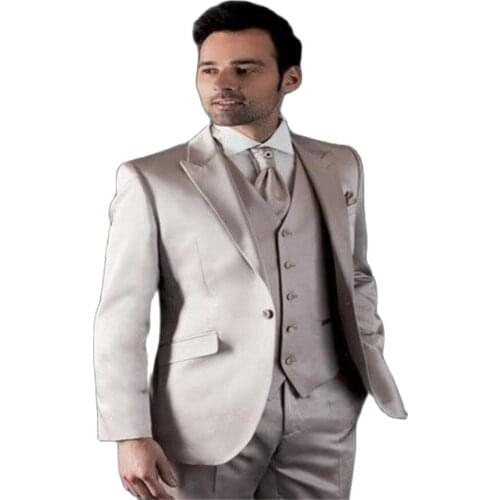 New Classic Men’s Suit Smolking Noivo Terno Slim Fit Easculino Evening Suits For Men Wedding Groom Tuxedos Masculino Blazers For