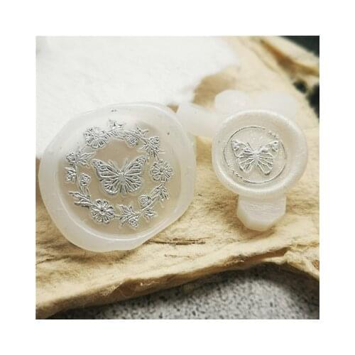 New Transparent Amber Wax Seal for Sealing Beads for Envelope Wedding Jar Packaging Gifts Postcard Journal Stamping