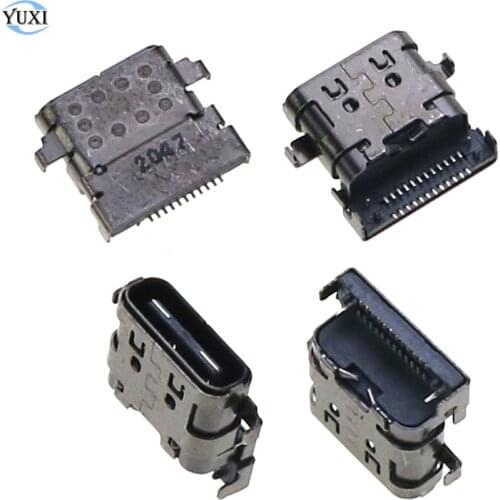 YuXi 1pc DC Power Jack For Lenovo Xiaoxin Pro 13 2019 / Xiaoxin AIR-14ARE Type-C Jack DC Connector Laptop Charging Socket