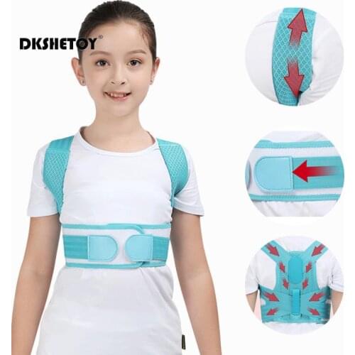 Adjustable Posture Correct For kids Back Support Belt Children Orthopedic Corset Spine Back Lumbar Shoulder Braces