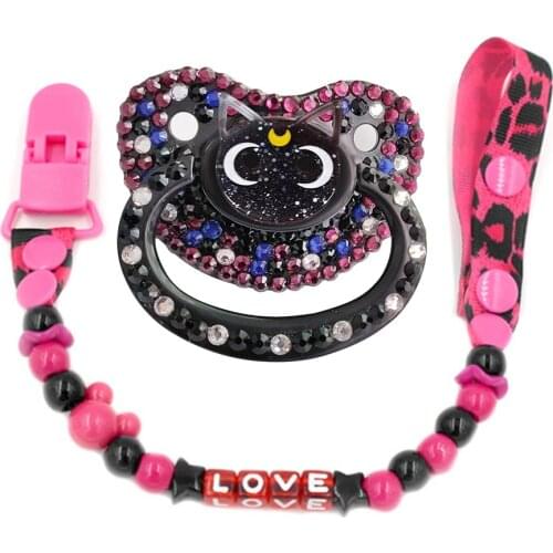 Adult Pacifier + chain Costumes Props Adult Baby 100% handmake Adult pacifier ddlg Daddy