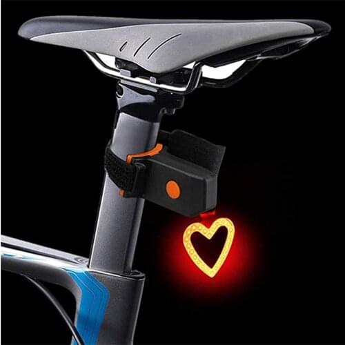 Bicycle Taillight Creative Multi Lighting Modes USB Charge Led Bike Rear Lamp Flash Tail Rear Lights for Road MTB Bike Seatpost