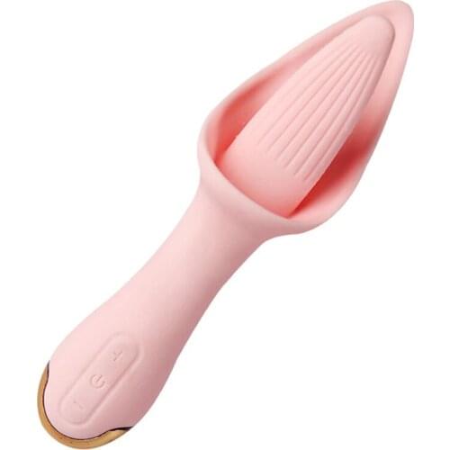Women Vibrator Charging Sexy AV Vibrator Silicone Female Electric Tongue Cunnilingus Masturbation Vibrator Sex Toys For Women