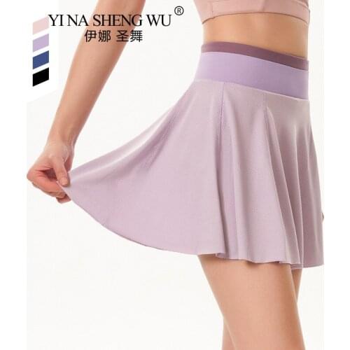 Women Sports yoga shorts Dress Tennis Skirt Women Light Quick-Drying Breathable Badminton Hakama Yoga Fitness Gym sportwera New