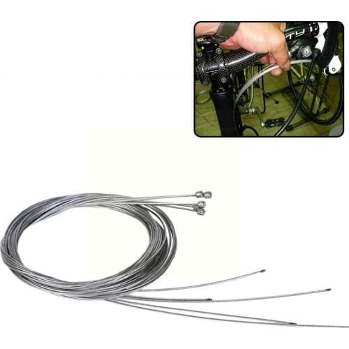 2Pcs Steel Mountain Bike Gear Changed Line Speed S8F1 Shifter Line Cable Derailleur Shift Changed Wire Inner W1Y7