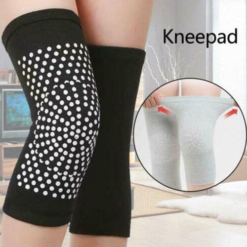 2PCS Self Heating Support Knee Pad Knee Brace Warm for Arthritis Joint Pain Relief Injury Recovery Belt Knee Massager Leg Warmer