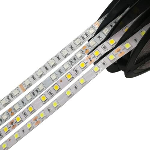 24V 5050 SMD led strip 60leds/m 5m/lot,IP20/IP65/IP67 Waterproof Flexible LED Light ,White Warm White Blue Red RGB