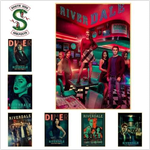 Diamond Embroidery Rhinestones Pictures TV Poster Diamond Painting Full Round Riverdale Cross Stitch Kits Home Decoration Gift