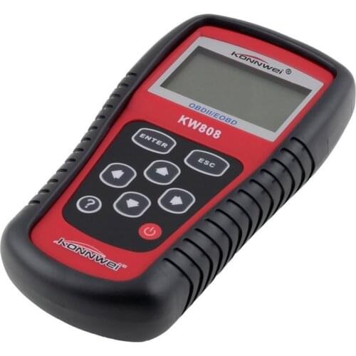 KW808 OBD2 OBDII EOBD Auto Scanner Diagnostic Live Data Code Reader Engine Control fit for CAN & all current OBD2 protocols