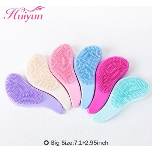 Huiyun Magic Handle Detangle Big Comb Anti Static Massage Hair Brush Tangle Combs Wet Dry Barber Salon For Girl Styling Tools