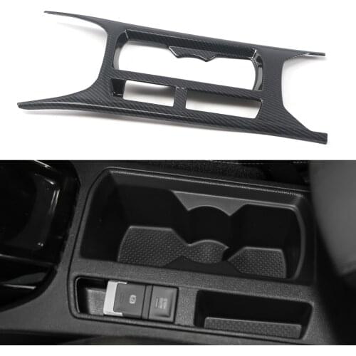 Chrome Water Cup Frame Cover Trim For Volkswagen T-Roc T Roc 2018 - 2020 Accessories