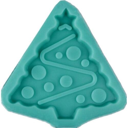 JX-LCLYL Silicone Christmas Tree Fondant Mould DIY Sugar Craft Cake Decoration Art Tool