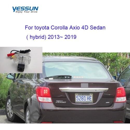 Rear View Camera For toyota Corolla Axio 4D Sedan hybrid 2013 2014 2015 2016 2017 2018 HD CCD Night Vision reverse camera