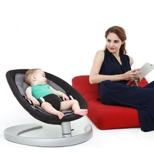 Baby Cradle Newborn Baby Rocking Chair Natural Calm No Radiation Coax Sleeper Organic Cotton Baby Couch Crib Balance Chair