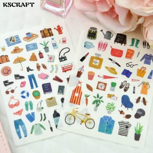 KSCRAFT Home Life Rub On set for Scrapbooking DIY Projects/Photo Album/Card Making Crafts