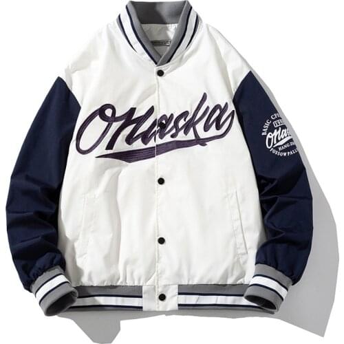 Bomber Jacket Women Streetwear Slim Thin Windbreaker Mens Harajuku Embroidery Hip Hop Jackets Casual Outwear Hooded Pilot Jacket