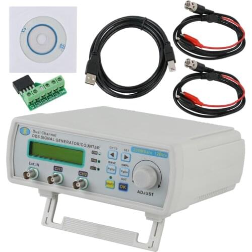 MHS-5200A High Precision Digital Dual-channel DDS Signal Generator Arbitrary Waveform Generator Frequency Meter 200MSa/s