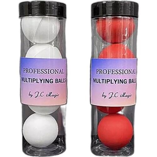 Professional Multiplying Balls by J.C Magic(Dia 44mm) Magic Tricks One to Four Balls Magia Magician Stage Illusions Gimmicks Fun