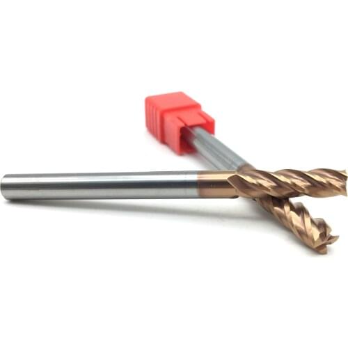 6mm 4 Flutes HRC55 Carbide end mill Milling Cutter Alloy Coating Tungsten Steel endmills cutting tool CNC maching Endmill