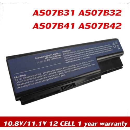 7XINbox AS07B31 AS07B41 AS07B71 Battery For Acer Aspire 5230 5235 5310 5315 5220 5330 5520 5710G 5910 5920G 7730 8930G 5735Z