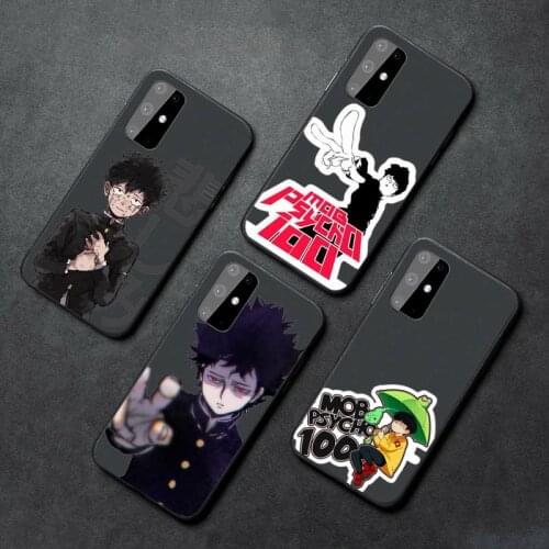 Mob Psycho 100 Phone Case For Samsung A21S A32 A51 A52 A71 A50 A12 S10 S20 S21 Plus Fe Ultra