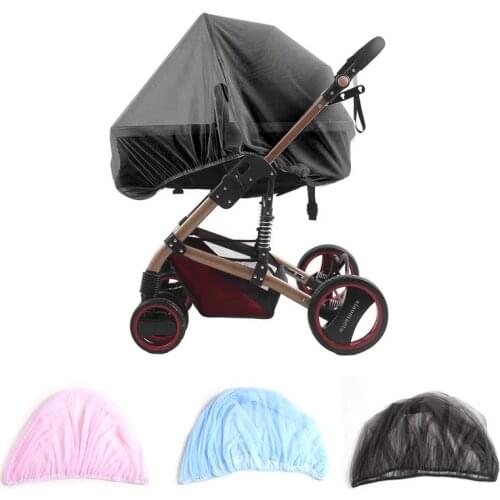 Baby Stroller Pushchair Mosquito Insect Shield Net Safe Infants Protection Mesh Stroller Accessories Mosquito Net 150cm