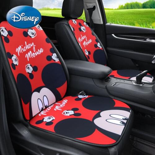 Disney Minnie Car Rear Monolithic Long Seat Cushion Cartoon Four Seasons Universal Cushion Cute Car Rear Seat