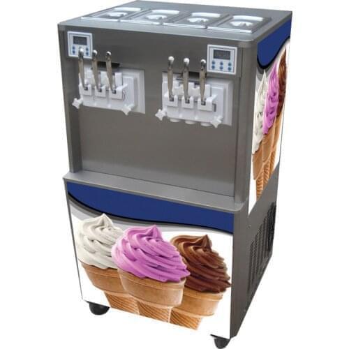 6 flavor Commercial Soft Ice Cream Machines cheap Ice cream machine FREE CFR BY SEA #Luxembourg #Madagascar #Malawi