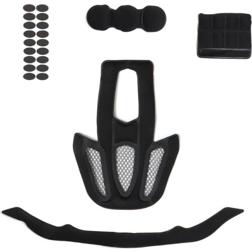 Helmet Foam Padding Kit 22PCS Head Protection Liner Net Inner Protective Pads Replacement Cushion Mats for Bike Cycling Riding