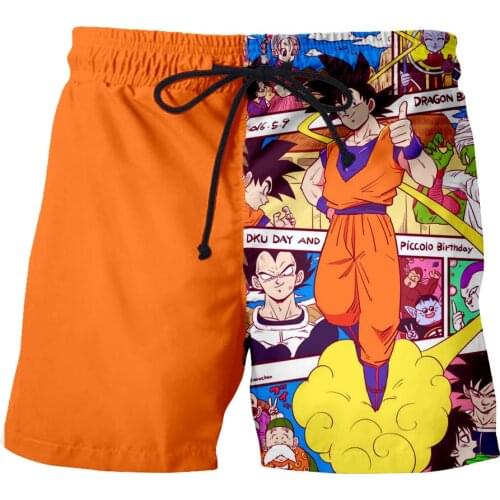 2021 3D Mens Shorts Summer Island Vacation Beach Shorts Men Baggy 3D Printed Casual Loose Comfortable Running Sport Shorts