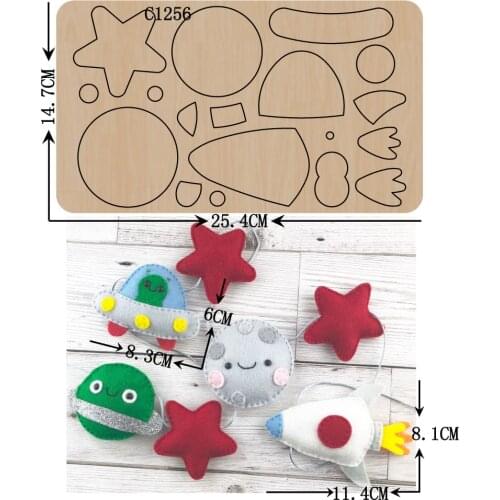 New Wooden die Scrapbooking C-1256 Cutting Dies Multiple sizes