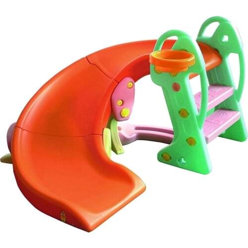 XIANGYU durable multicoloured S-slide for kids (120x90x65cm)