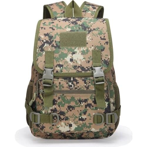 School Military Training Outdoor Winter and Summer Camp Tactical Backpack Camouflage School Bag