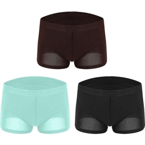 1Pcs Male Panties Modal Boxers Panties Comfortable Breathable Men Panties Underwear Trunk Shorts Man Boxer Double Layer Crotch