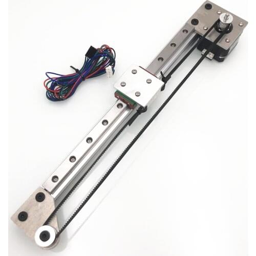 100Travel X axis 2020 profile Hiwin MGN12H linear rail motion guide kit DIY CNC Reprap 3D printer