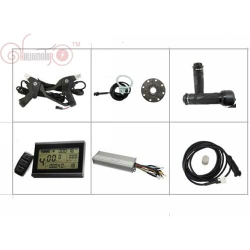 36V 48V 1500W Controller LCD3 PAS Throttle Brake 18MOSFET 45A Brushless Sine Wave E Bike Reverse Regenerative