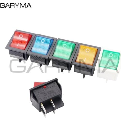 KCD4 DPST ON-OFF 4 Pin Rocker Boat Switch 16A/20A AC 250V/125V