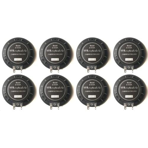 8pcs Replacement Diaphragm For Wharfedale D-533A Driver Wharfedale D533a Evp Series & Titan 12p - Hf Diap
