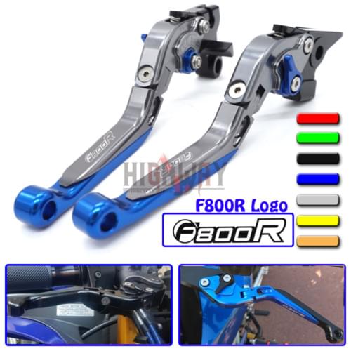 CNC Aluminum Brake Handle Bar Lever Extendable Folding Adjustable Brake Clutch Levers For BMW F800R F 800R 2009-2017 2010