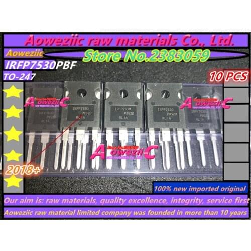 Aoweziic 2018+ 100% new imported original IRFB7530PBF IRFB7530 TO-220 IRFP7530PBF IRFP7530 TO-247 N-channel FET 195A 60V