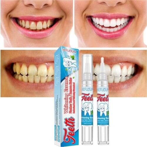 4ml White Teeth Whitening Pen Tooth Gel Remove Tea Coffee Smoke Stains Dental Tool Fresh Oral Air Serum Dental Hygiene Pen