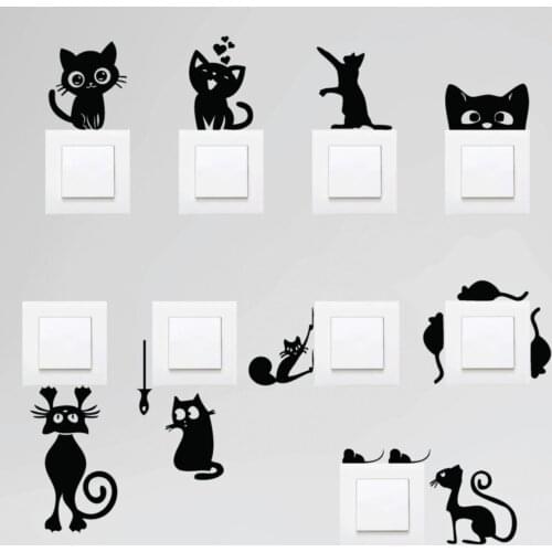 Dijitalya Black Wall Stickers