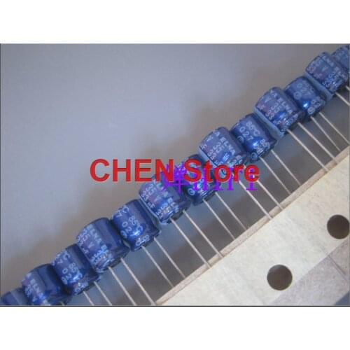 20PCS/50PCS Malaysia ELNA blue robe 33uf 35v RC2 35V33UF 6.3X7MM audio electrolytic capacitor 33uF/35V Ultra small volume
