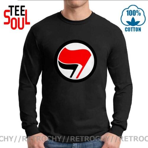 Fighting Against Racism Sexism Homophobia&Every Other Form Of Oppression Tshirt Antifa Tees Camisetas Proud Antifascist T Shirts